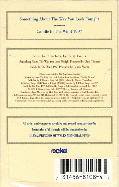 Elton John - Something About The Way You Look Tonight / Candle In The Wind 1997 (Caseta Audio) [1]