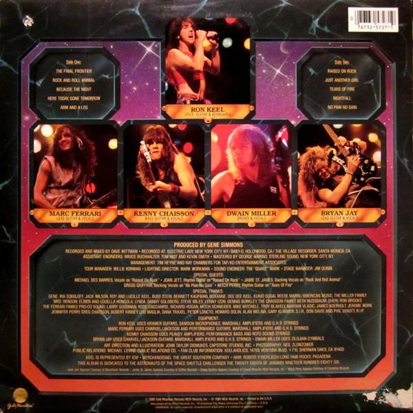 Keel - The Final Frontier (Disc Vinil) [1]