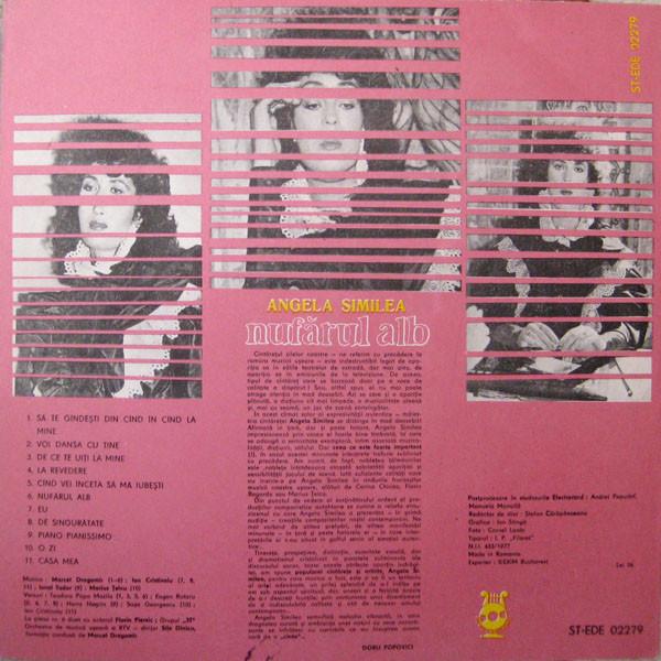 Angela Similea - Nufărul Alb (Disc Vinil) [1]
