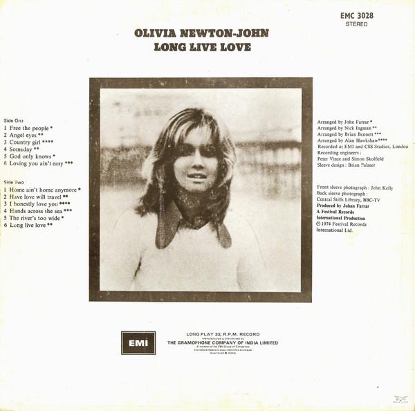 Olivia Newton-John - Long Live Love (Disc Vinil) [1]