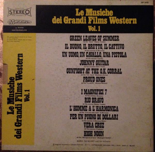 Mario Cavallero Et Son Orchestre - Le Musiche Dei Grandi Film Western Vol. 1 (Disc Vinil) [1]