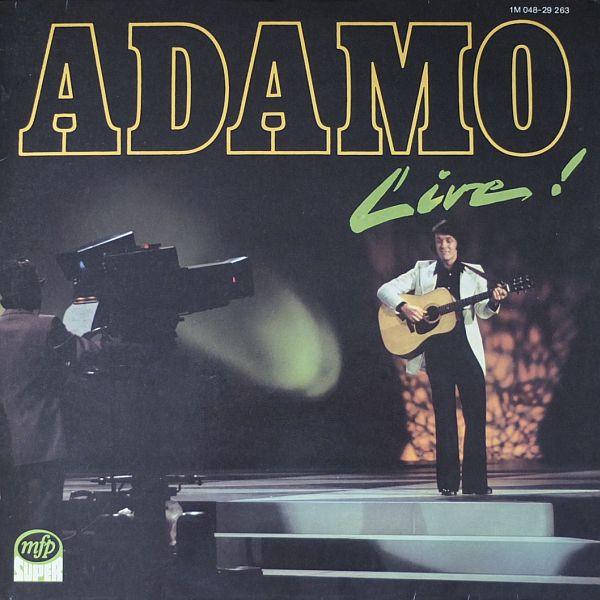 Discuri vinil - Adamo - Live! (Disc Vinil)