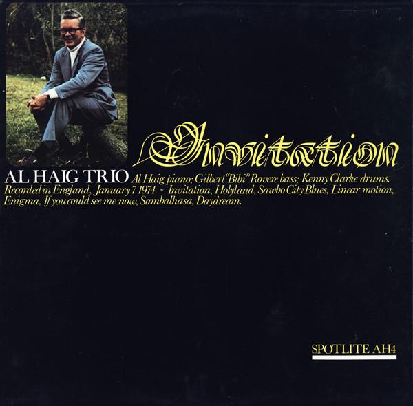 Discuri vinil - Al Haig Trio - Invitation (Disc Vinil)