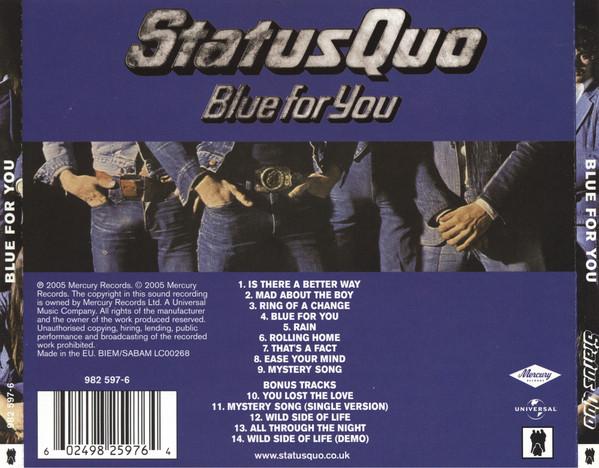Status Quo - Blue For You (CD) [1]