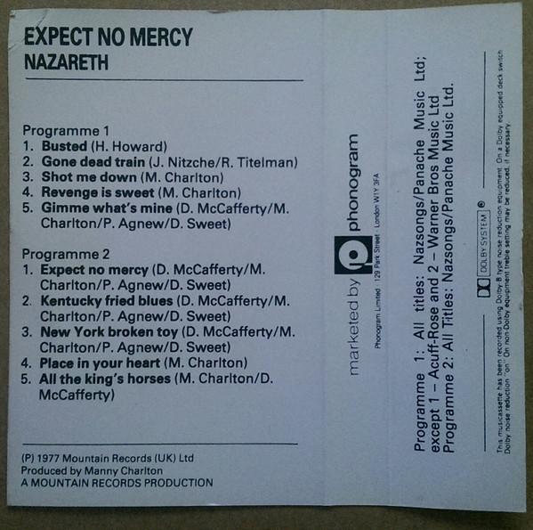 Nazareth - Expect No Mercy (Caseta Audio) [1]