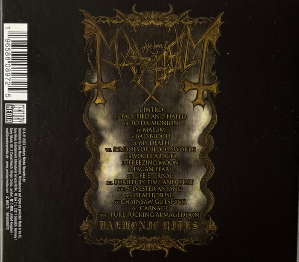 Mayhem – Daemonic Rites (CD) [2]