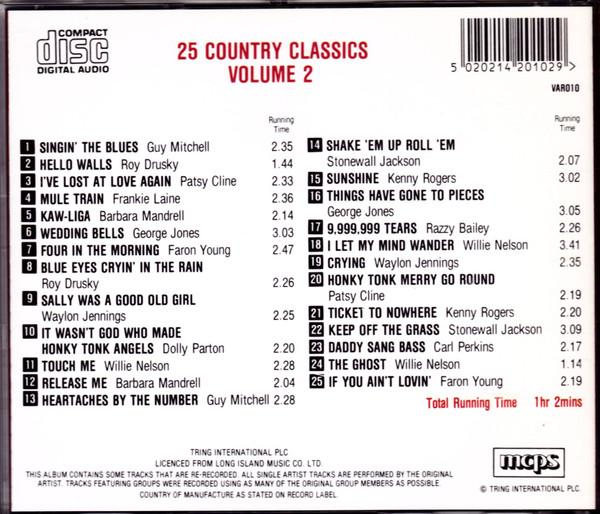 25 Country Classics Volume 2 [2]
