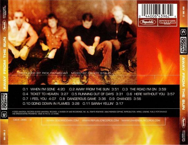 3 Doors Down - Away From The Sun (CD) [2]