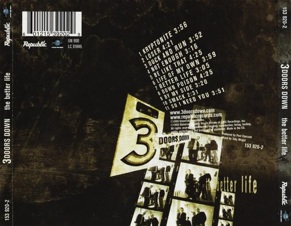 3 Doors Down - The Better Life, (CD) [2]