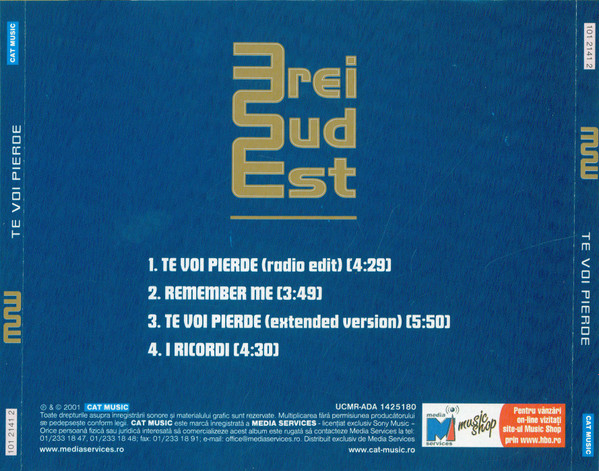 3rei Sud Est – Te Voi Pierde (CD) [2]