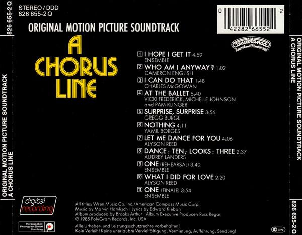 A Chorus Line - Original Motion Picture Soundtrack , (CD) [2]