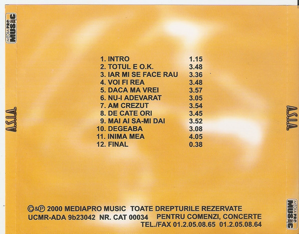 A.S.I.A. – A.S.I.A. (CD) [2]