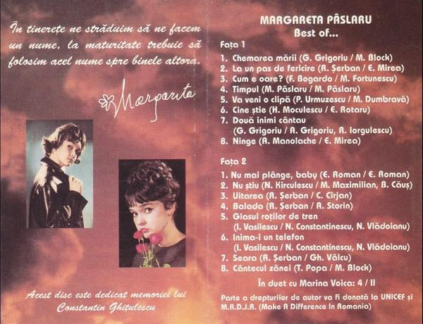 Margareta Pâslaru - BEST OF... (Caseta Audio) [2]