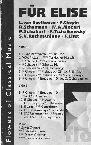 Für Elise (Piano Dreams)  (Caseta Audio) [2]