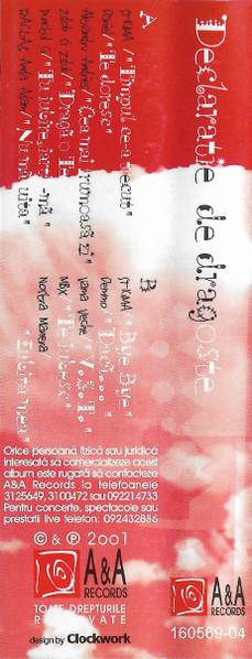 Declarație De Dragoste  (Caseta Audio) [2]