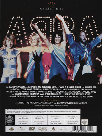 ABBA - Gold (Greatest Hits) (DVD) [2]