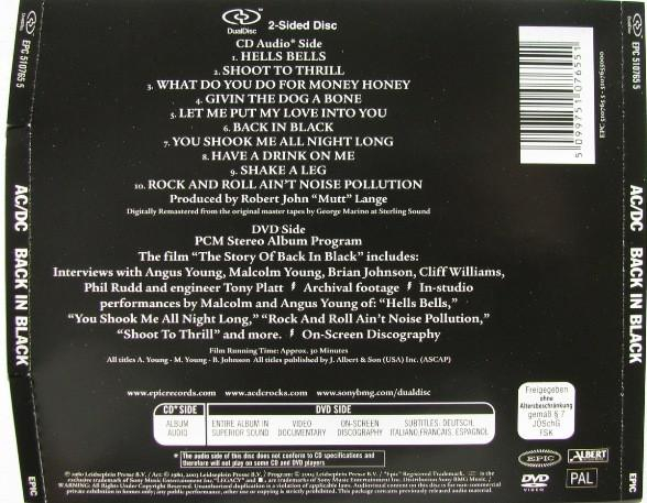 AC/DC - Back In Black (CD) [2]