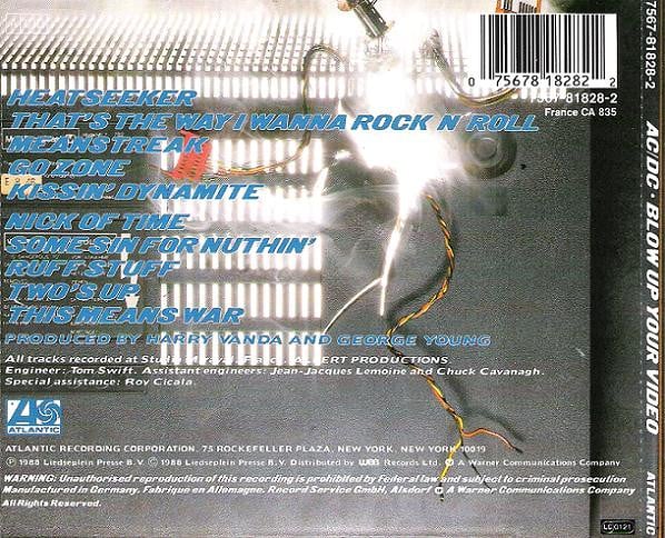 AC/DC – Blow Up Your Video (CD) [2]