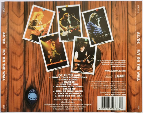 AC/DC – Fly On The Wall (CD) [2]