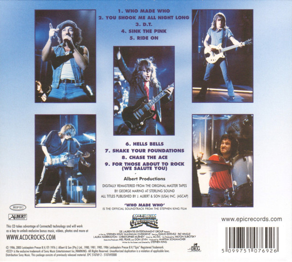 AC/DC - Who Made Who (CD) [2]