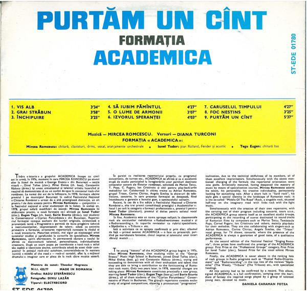 Academica - Purtăm Un Cînt [2]