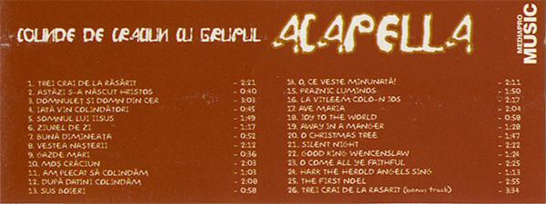 Acapella - Trei Crai De La Răsărit [2]
