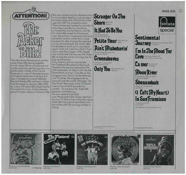 Acker Bilk - Attention! Mr. Acker Bilk! (Disc Vinil) [2]