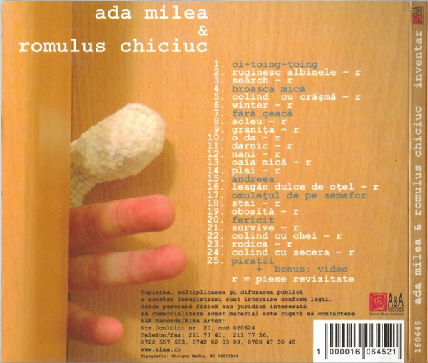 Ada Milea & Romulus Chiciuc – Inventar (CD) [2]