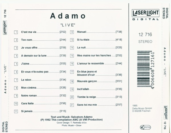 Adamo – Live (CD) [2]