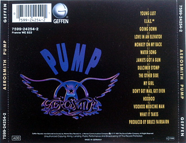 Aerosmith - Pump (CD) [2]