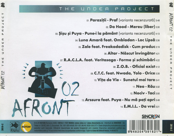 Afront 02 (The Under Project) (CD) [2]