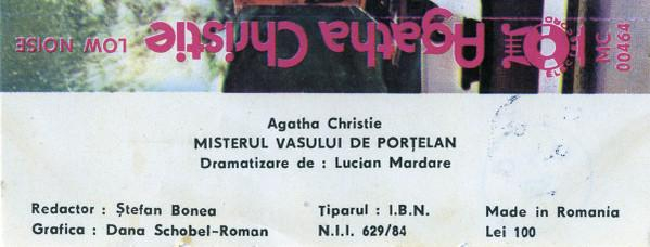 Agatha Christie - Misterul Vasului De Porțelan, (Casetă Audio) [2]