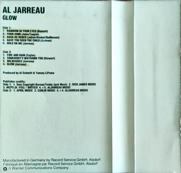 Al Jarreau - Glow (Caseta Audio) [2]