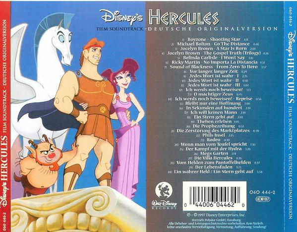 Alan Menken - Hercules (Film Soundtrack - Deutsche Originalversion) [2]
