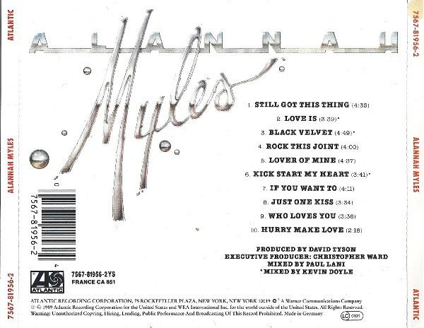 Alannah Myles - Alannah Myles (CD) [2]