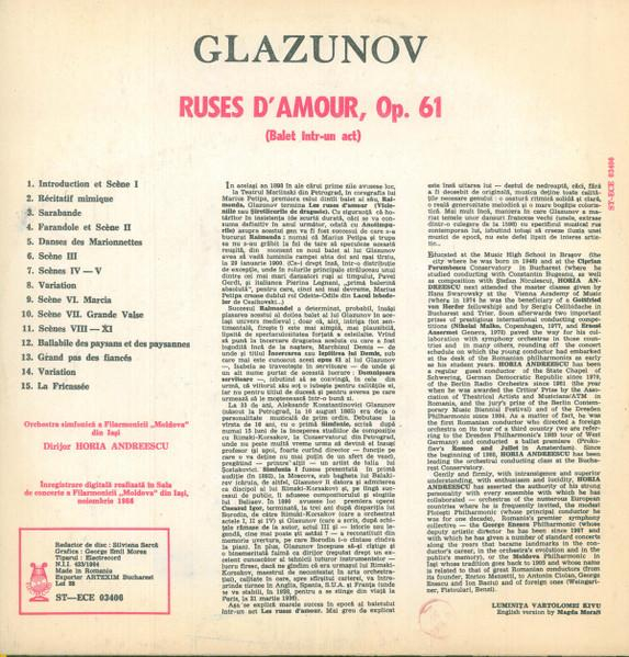 Alexander Glazunov - Ruses D'Amour, Op.61 (Balet În 1 Act) [2]
