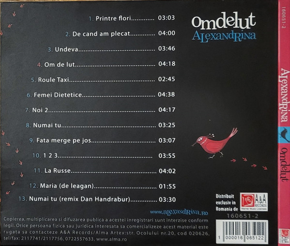 ALexandRina* – Omdelut (CD) [2]