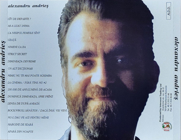 Alexandru Andrieș – Alexandru Andrieș (CD) [2]