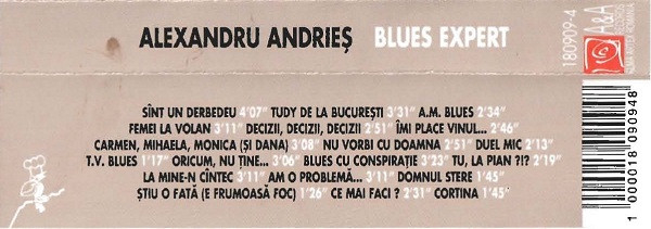 Alexandru Andrieș - Blues Expert (Caseta Audio) [2]