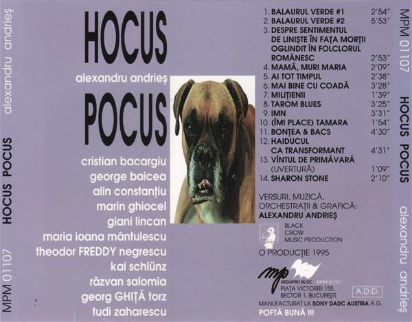 Alexandru Andrieș - Hocus Pocus (CD Audio) [2]