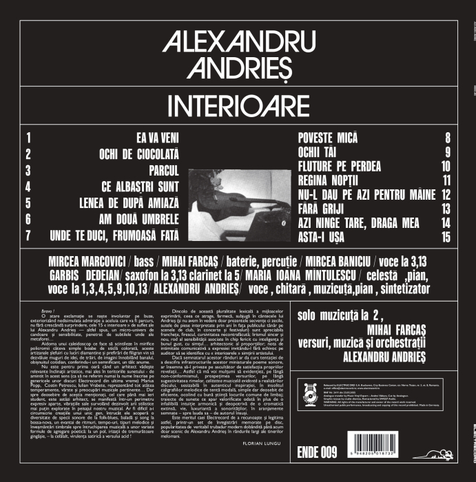 Alexandru Andrieș – Interioare – Vinyl [2]