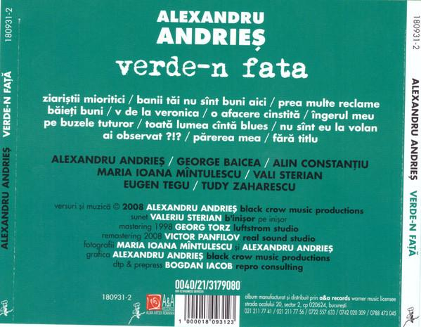 Alexandru Andrieș - Verde-n Fata (CD) [2]