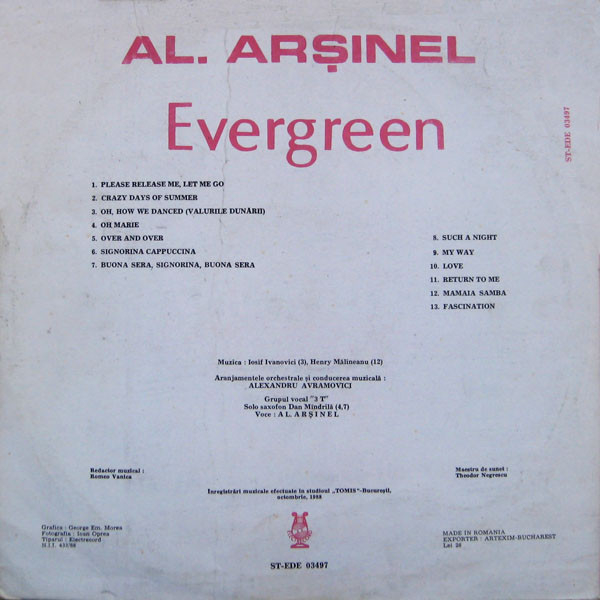 Alexandru Arșinel - Evergreen [2]