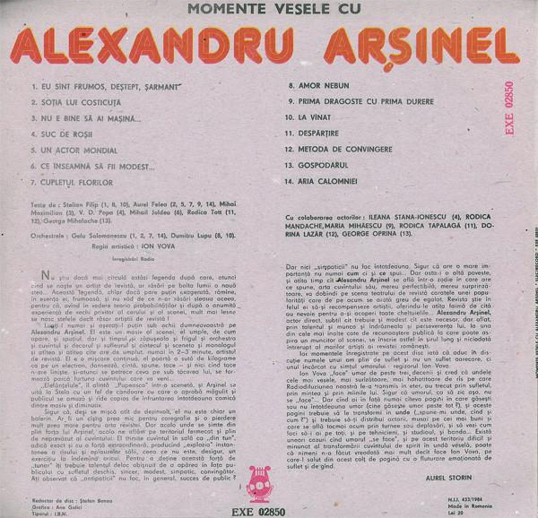 Alexandru Arșinel - "Momente Vesele" [2]