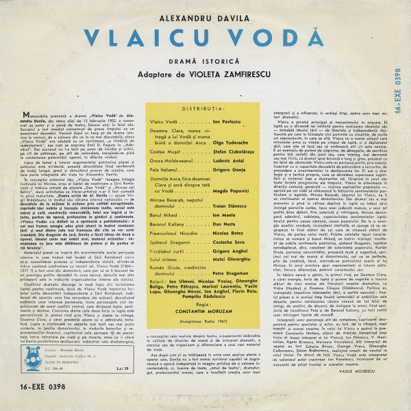 Alexandru Davila - Vlaicu Vodă [2]