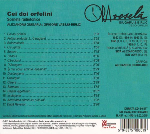 Alexandru Giugaru - Cei Doi Orfelini - Scenete Radiofonice (CD Audio) [2]