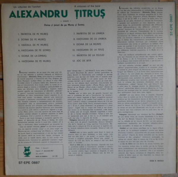 Alexandru Țitruș - Un Virtuose De L'Archet [2]