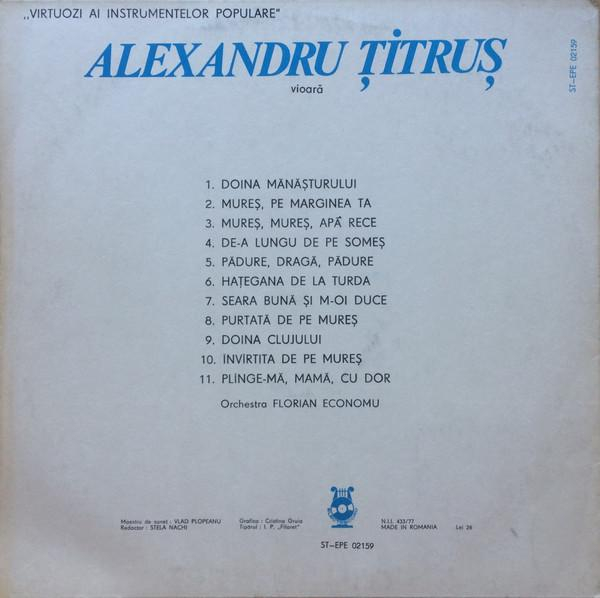 Alexandru Țitruș - Un Virtuose Du Violon / A Virtuoso Of The Violin, (Disc Vinil) [2]