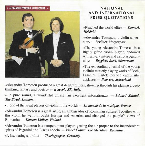 Alexandru Tomescu - Alexandru Tomescu In Great Hall Of Moscow Conservatoire [2]