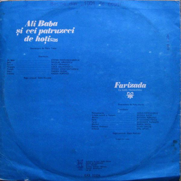 Ali Baba Și Cei Patruzeci De Hoți / Farizada (Disc Vinil) [2]